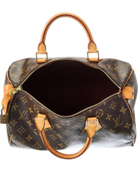 Louis Vuitton Louis Vuitton Brown Monogram Coated Canvas Speedy 30 (Authentic Pre-Loved)