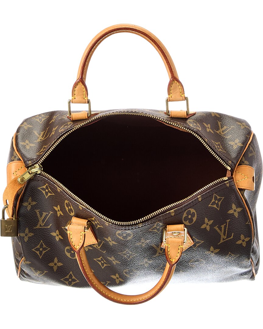 Louis Vuitton Louis Vuitton Brown Monogram Coated Canvas Speedy 30 (Authentic Pre-Loved)