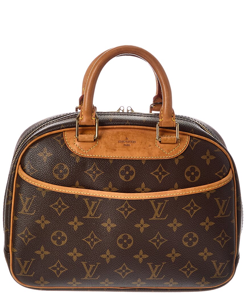 Louis Vuitton Louis Vuitton Brown Monogram Coated Canvas Trouville (Authentic Pre-Loved)