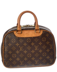 Louis Vuitton Louis Vuitton Brown Monogram Coated Canvas Trouville (Authentic Pre-Loved)