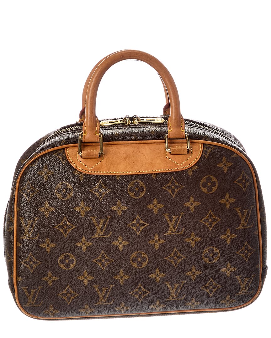 Louis Vuitton Louis Vuitton Brown Monogram Coated Canvas Trouville (Authentic Pre-Loved)