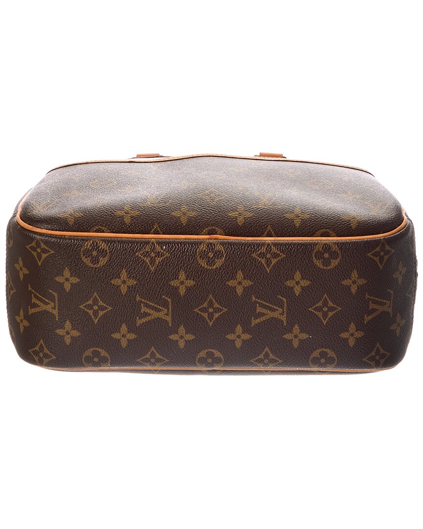 Louis Vuitton Louis Vuitton Brown Monogram Coated Canvas Trouville (Authentic Pre-Loved)