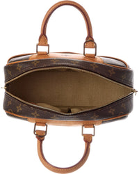 Louis Vuitton Louis Vuitton Brown Monogram Coated Canvas Trouville (Authentic Pre-Loved)