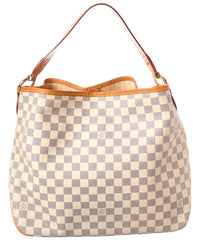 Louis Vuitton Louis Vuitton White Damier Azur Coated Canvas Delightful Mm (Authentic