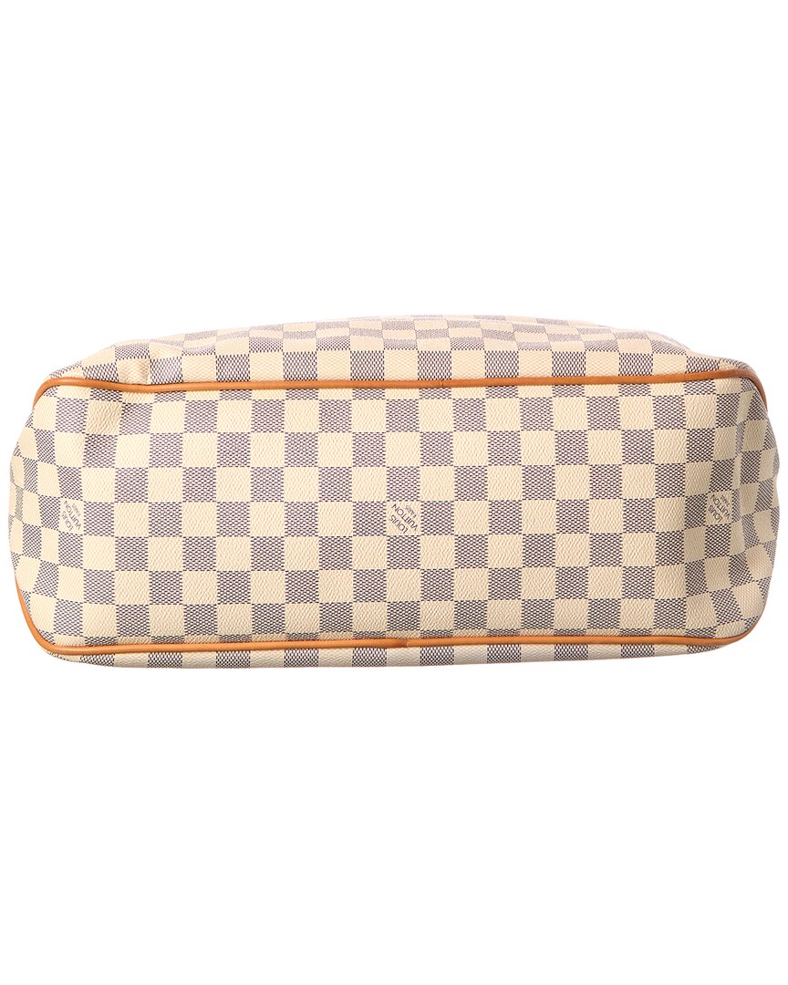 Louis Vuitton Louis Vuitton White Damier Azur Coated Canvas Delightful Mm (Authentic