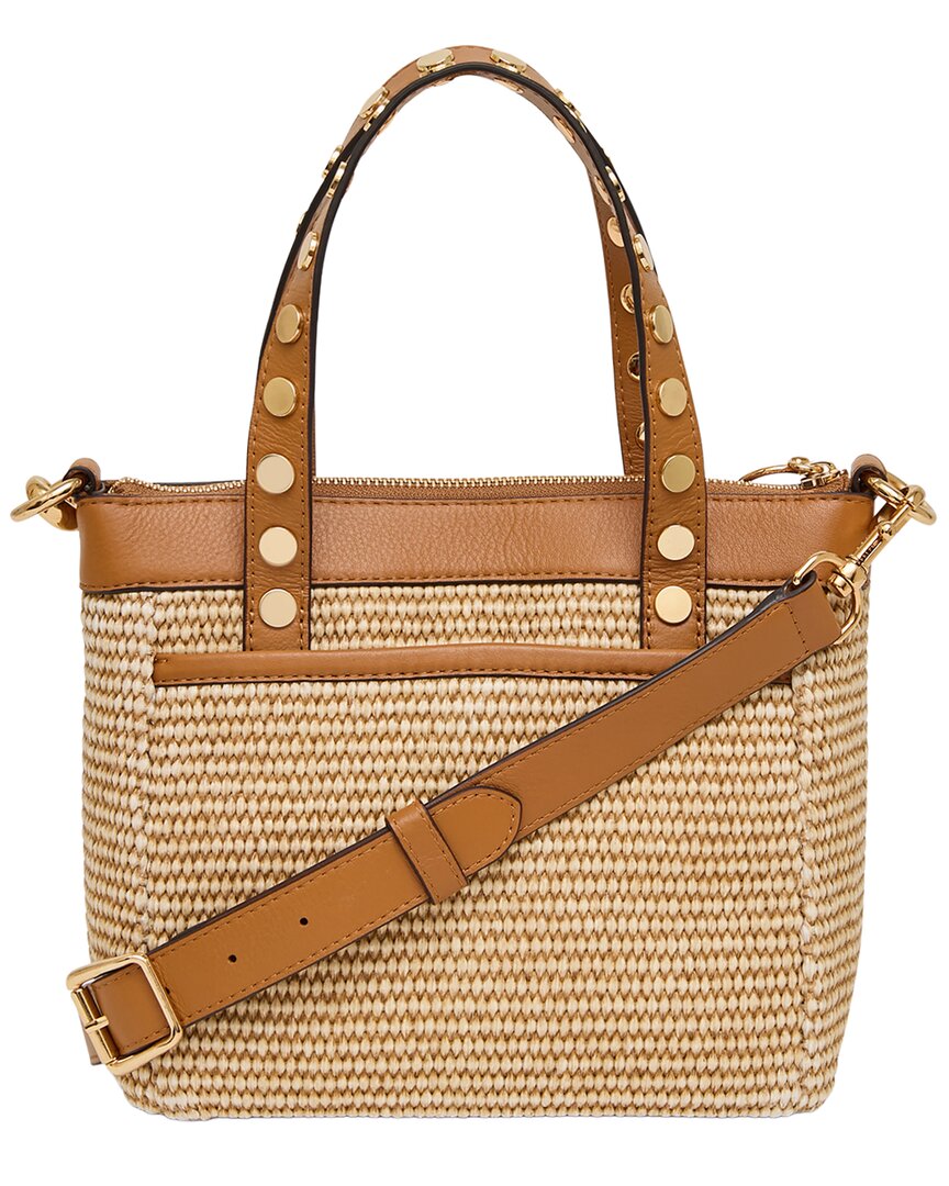 Aimee Kestenberg Aimee Kestenberg Jagger Raffia & Leather Mini Tote