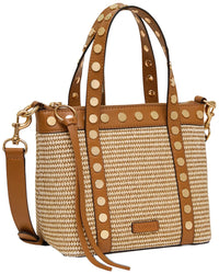 Aimee Kestenberg Aimee Kestenberg Jagger Raffia & Leather Mini Tote