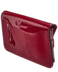 Gucci Gucci Red Patent Leather Bright Bit Clutch (Authentic Pre-Loved)