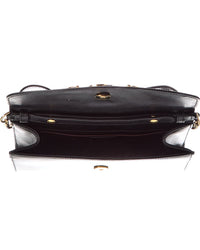 Gucci Gucci Black Calf Leather Zumi Top Handle (Authentic Pre-Loved)
