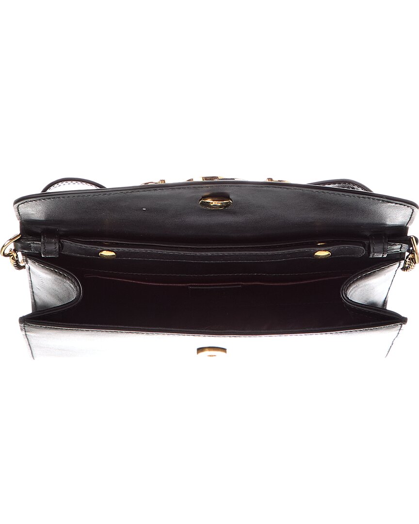 Gucci Gucci Black Calf Leather Zumi Top Handle (Authentic Pre-Loved)