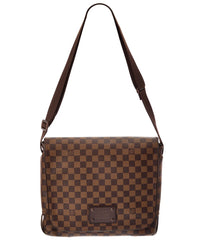 Louis Vuitton Louis Vuitton Brown Damier Ebene Canvas Brooklyn Mm (Authentic Pre-Loved)