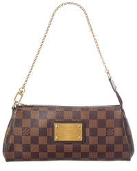 Louis Vuitton Louis Vuitton Brown Damier Ebene Canvas Eva (Authentic Pre-Loved)
