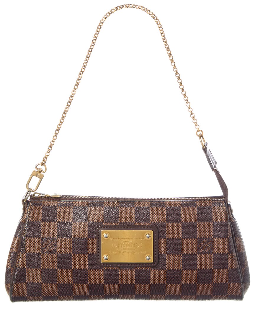 Louis Vuitton Louis Vuitton Brown Damier Ebene Canvas Eva (Authentic Pre-Loved)