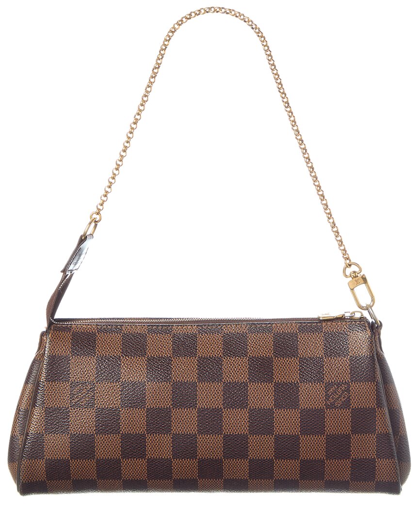 Louis Vuitton Louis Vuitton Brown Damier Ebene Canvas Eva (Authentic Pre-Loved)
