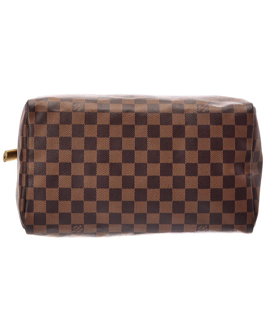 Louis Vuitton Louis Vuitton Brown Damier Ebene Canvas Speedy 30 (Authentic Pre-Loved)