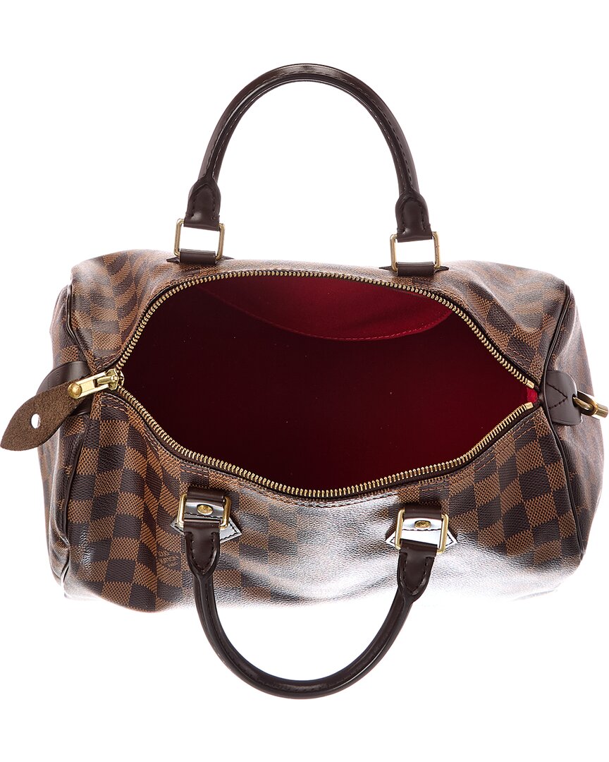 Louis Vuitton Louis Vuitton Brown Damier Ebene Canvas Speedy 30 (Authentic Pre-Loved)