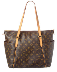 Louis Vuitton Louis Vuitton Brown Monogram Canvas Totally Mm (Authentic Pre-Loved)