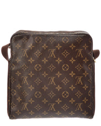 Louis Vuitton Louis Vuitton Brown Monogram Canvas Trotteur Beaubourg (Authentic Pre-Loved)