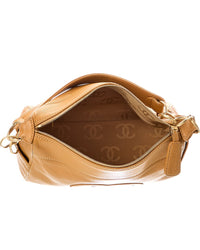 Chanel Chanel Brown Caviar Leather Shoulder Bag (Authentic Pre-Loved)