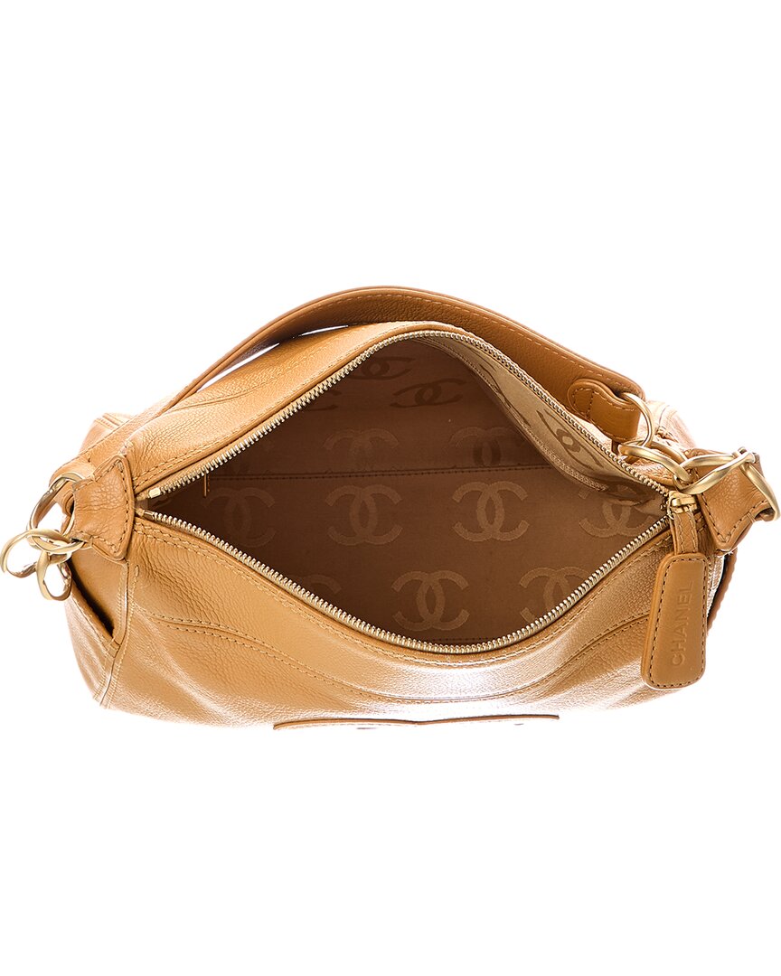 Chanel Chanel Brown Caviar Leather Shoulder Bag (Authentic Pre-Loved)