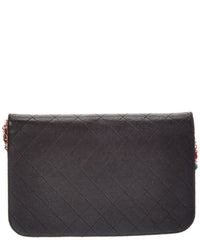 Chanel Chanel Black Quilted Calf Leather Shoulder Bag (Authentic Pre-Loved)