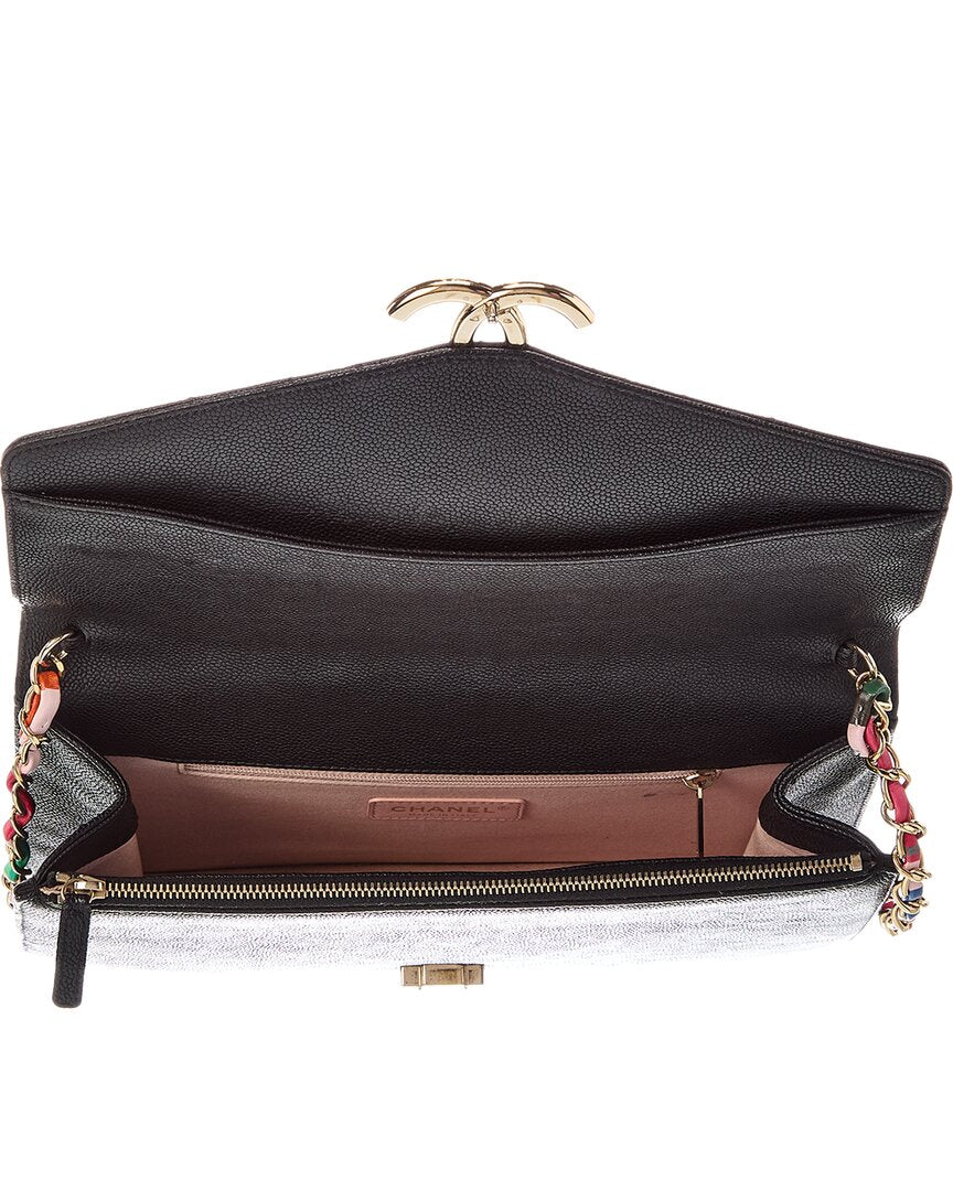 Chanel Chanel Black Quilted Calf Leather Shoulder Bag (Authentic Pre-Loved)