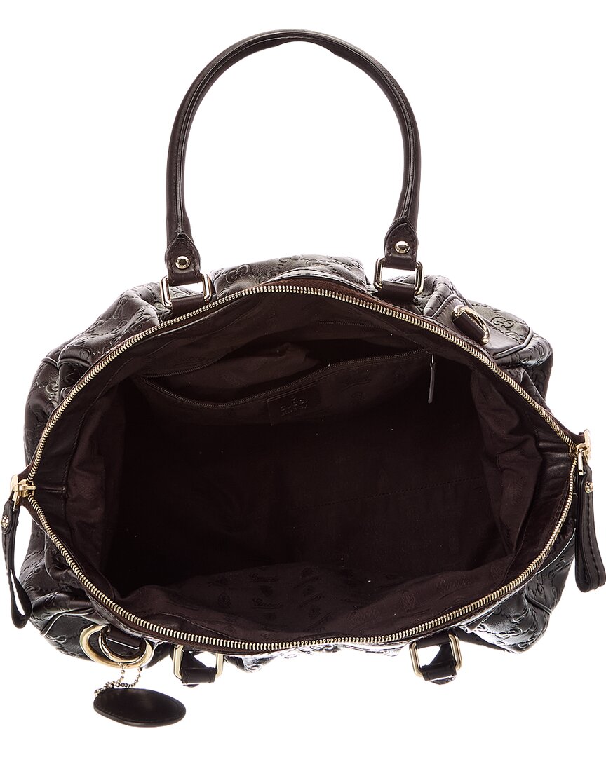 Gucci Gucci Brown Guccissima Leather 2Way Shoulder Bag (Authentic Pre-Loved)