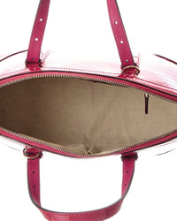 Gucci Gucci Red Microguccissima Leather Nice Top Handle Dome (Authentic Pre-Loved)