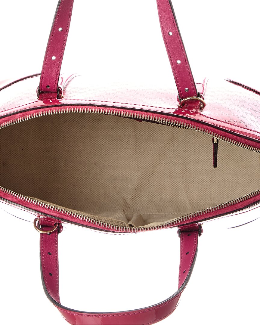 Gucci Gucci Red Microguccissima Leather Nice Top Handle Dome (Authentic Pre-Loved)