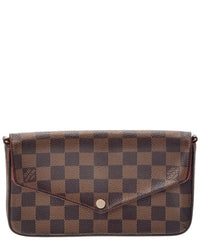 Louis Vuitton Brown Damier Ebene Félicie Pochette (Authentic Pre-Loved)