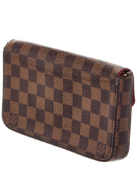 Louis Vuitton Brown Damier Ebene Félicie Pochette (Authentic Pre-Loved)