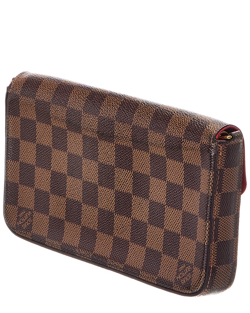 Louis Vuitton Brown Damier Ebene Félicie Pochette (Authentic Pre-Loved)