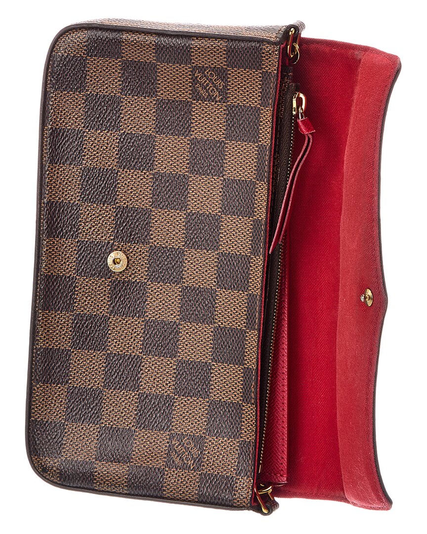 Louis Vuitton Brown Damier Ebene Félicie Pochette (Authentic Pre-Loved)