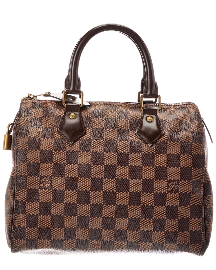 Louis Vuitton Louis Vuitton Brown Damier Ebene Speedy (Authentic Pre-Loved)