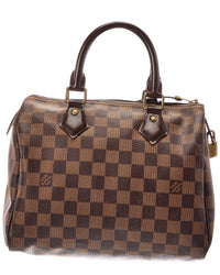 Louis Vuitton Louis Vuitton Brown Damier Ebene Speedy (Authentic Pre-Loved)
