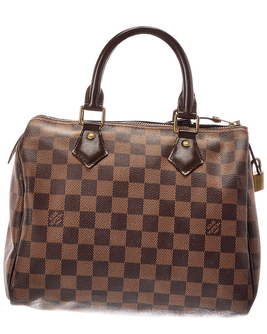 Louis Vuitton Louis Vuitton Brown Damier Ebene Speedy (Authentic Pre-Loved)