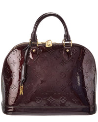 Louis Vuitton Louis Vuitton Red Monogram Vernis Alma (Authentic Pre-Loved)