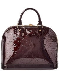 Louis Vuitton Louis Vuitton Red Monogram Vernis Alma (Authentic Pre-Loved)