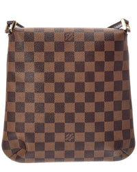 Louis Vuitton Louis Vuitton Brown Damier Ebene Musette Tango Long Strap (Authentic Pre-Loved)