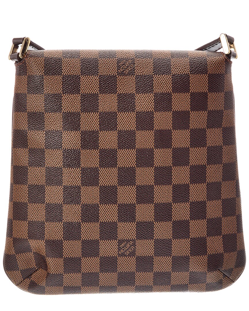 Louis Vuitton Louis Vuitton Brown Damier Ebene Musette Tango Long Strap (Authentic Pre-Loved)