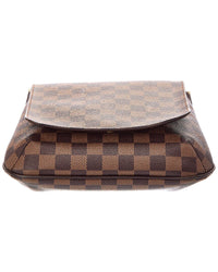 Louis Vuitton Louis Vuitton Brown Damier Ebene Musette Tango Long Strap (Authentic Pre-Loved)