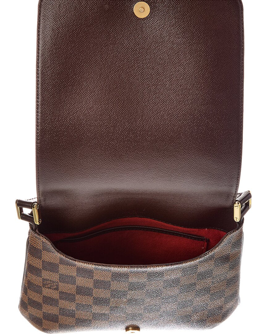 Louis Vuitton Louis Vuitton Brown Damier Ebene Musette Tango Long Strap (Authentic Pre-Loved)