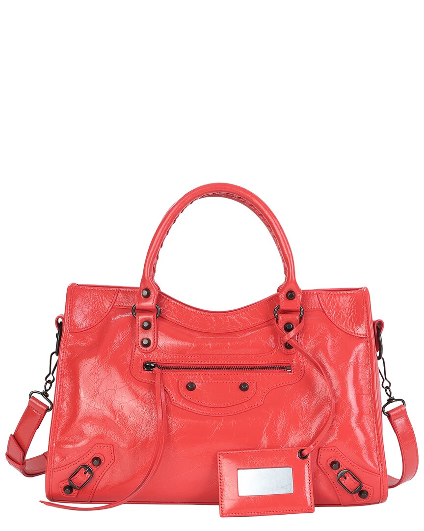 Tiffany & Fred Paris Tiffany & Fred Paris Distressed Leather Satchel