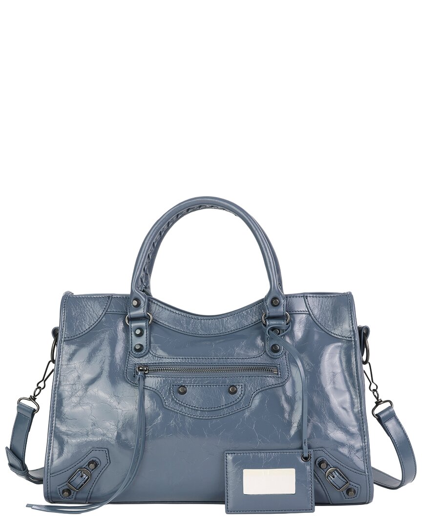 Tiffany & Fred Paris Tiffany & Fred Paris Distressed Leather Satchel