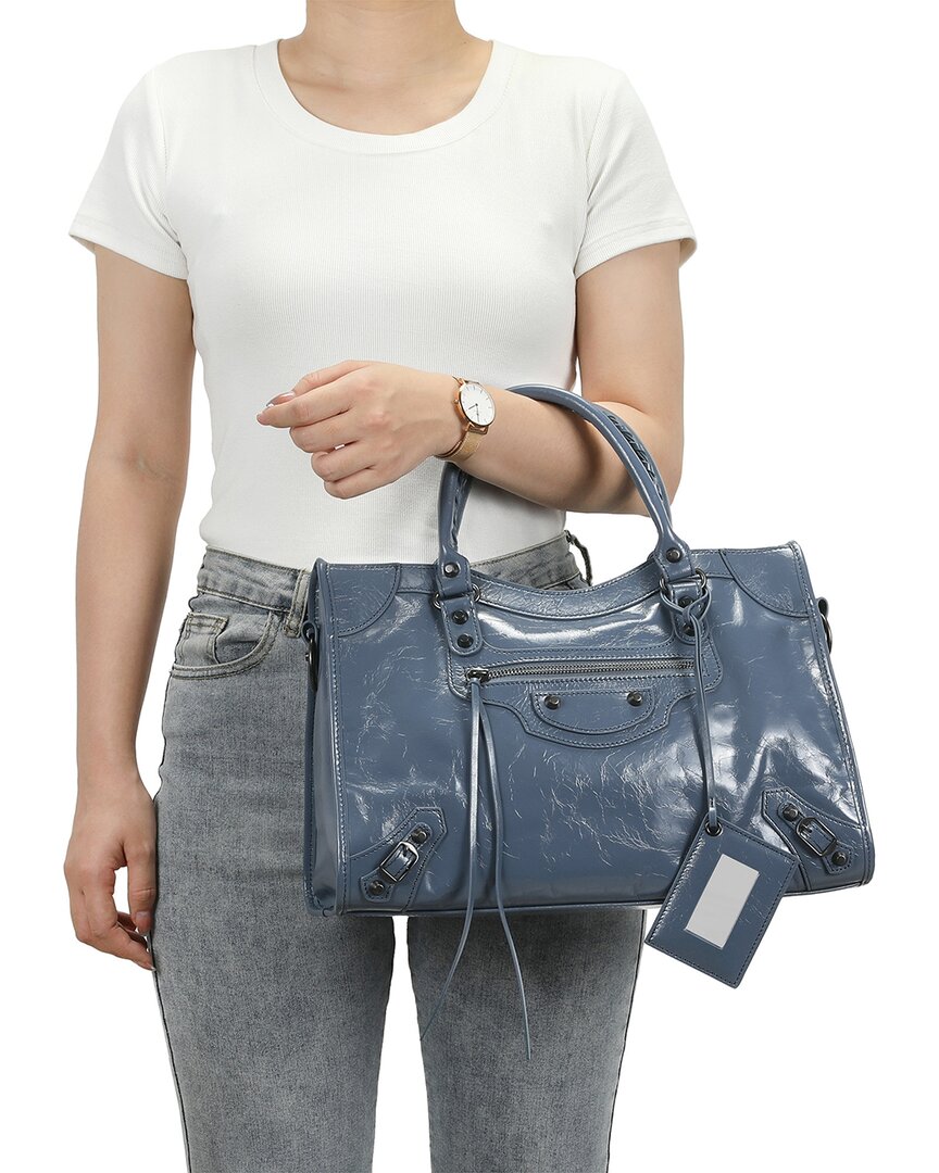 Tiffany & Fred Paris Tiffany & Fred Paris Distressed Leather Satchel