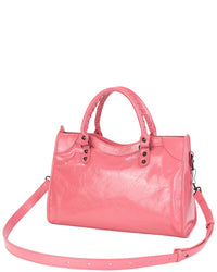 Tiffany & Fred Paris Tiffany & Fred Paris Distressed Leather Satchel