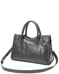Tiffany & Fred Paris Tiffany & Fred Paris Distressed Leather Satchel