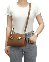 Tiffany & Fred Paris Tiffany & Fred Paris Structured Smooth Leather Crossbody