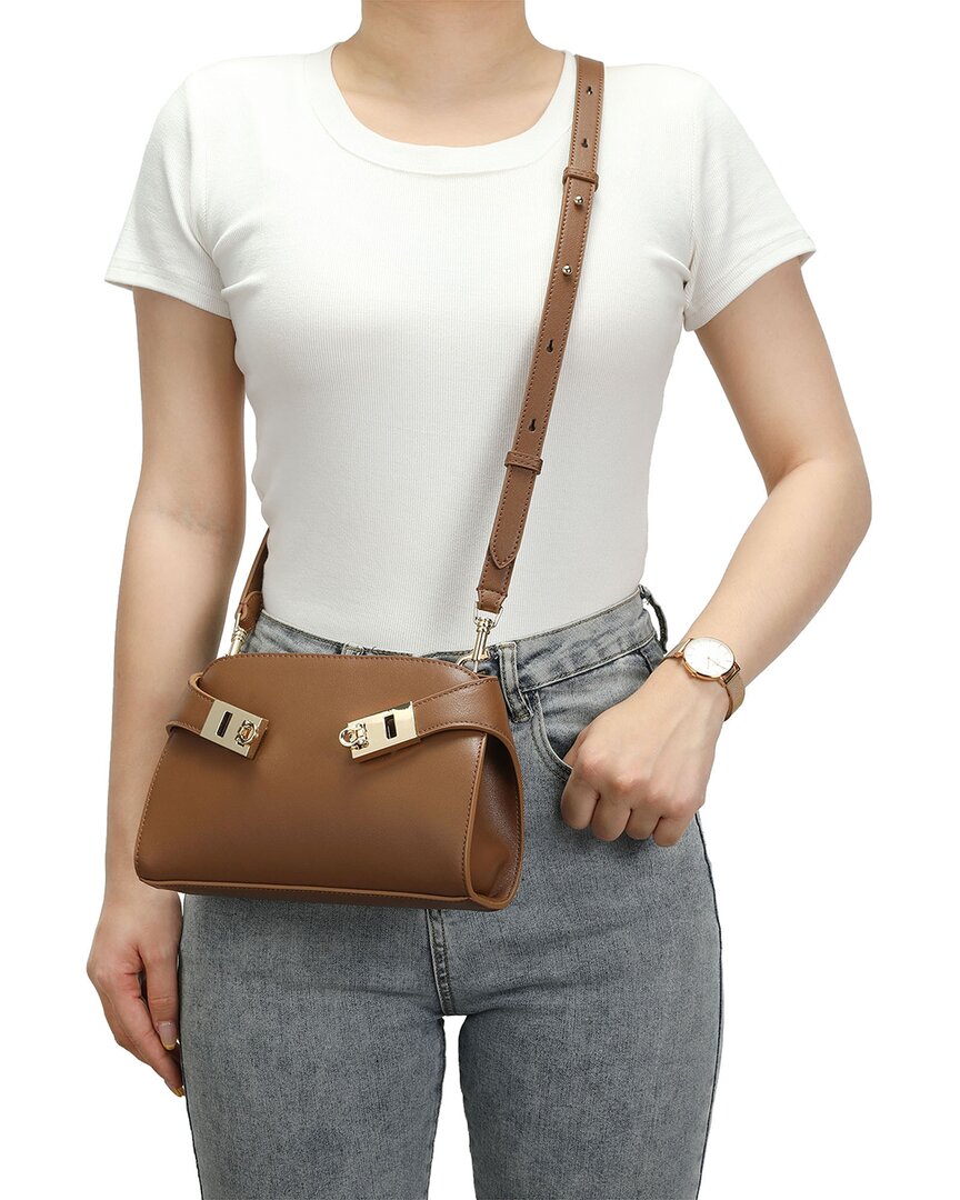 Tiffany & Fred Paris Tiffany & Fred Paris Structured Smooth Leather Crossbody