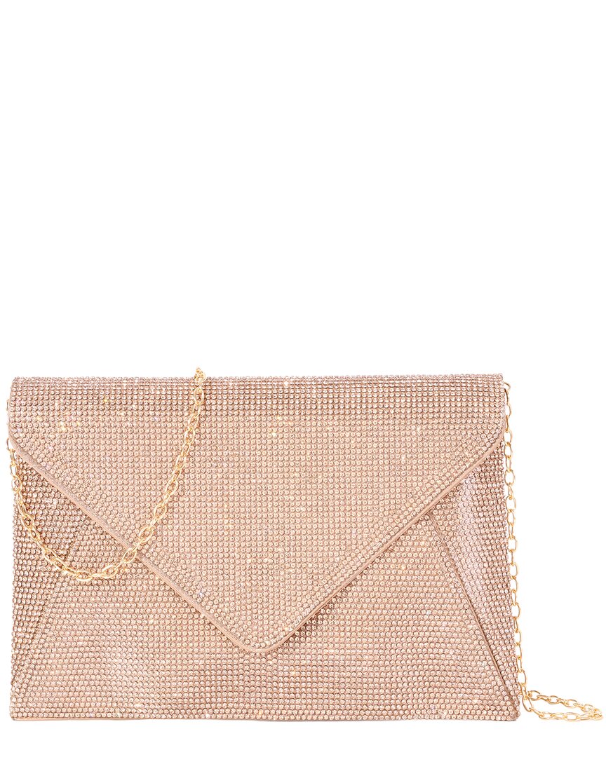 Tiffany & Fred Paris Tiffany & Fred Paris Crystal-Embellished Envelope Clutch